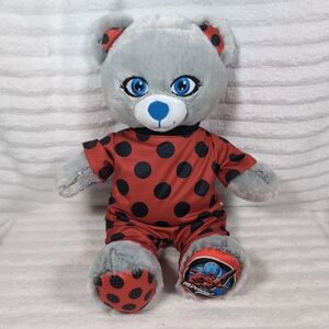 Build a Bear Miraculous Ladybug Plush Stuffed Animal With Clothes Outfit READ